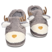 Slippers reindeer gray YL30