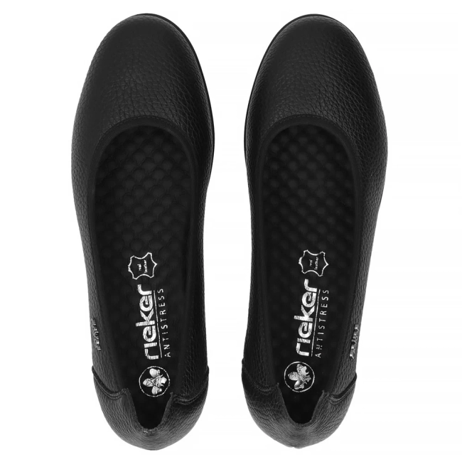 Leather Shoes Rieker L5360-00 black