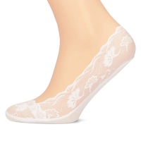 Skarpety damskie koronka YOUSDA 9930 białe