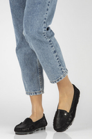 Leather loafers Filippo DP2037/23 BK PT black