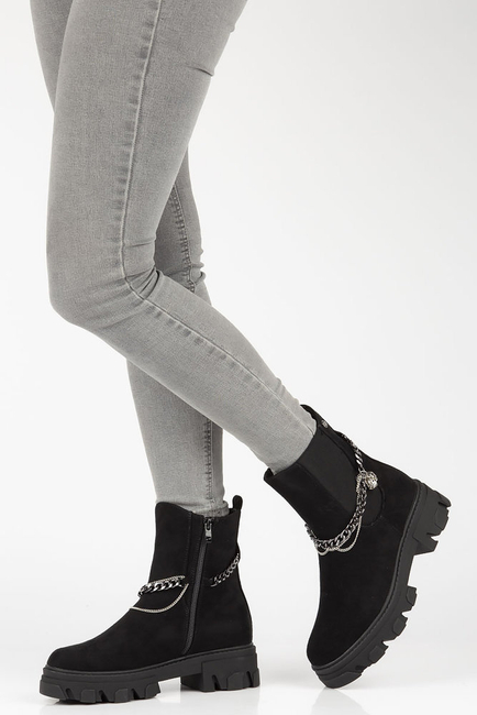 Filippo Ankle Boots HFN-8728 Black