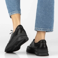 Leather shoes Filippo DP8102/26 BK black