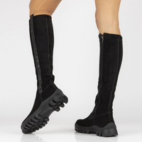 Leather boots Filippo DKZ 4159/22 BK black