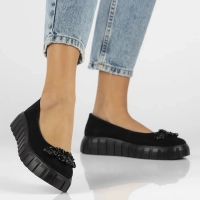 Leather shoes Filippo DP6194/24 BK black