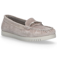 Leather loafers Filippo DP1266/20 GR gray