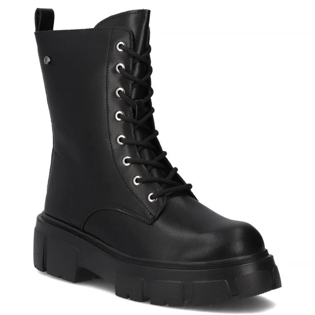Leather ankle boots Filippo DBT4759/25 BK black