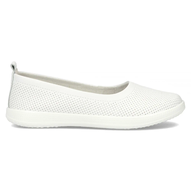 Leather shoes Filippo DP6023/24 WH white