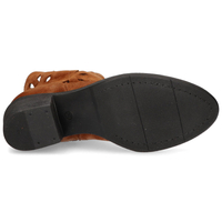 Botki Filippo 30051 Welur Brąz