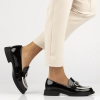 Leather lords Filippo DP6928/25 BK WH black