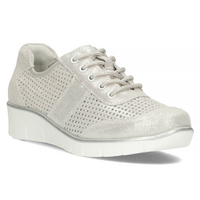 Leather shoes Filippo DP028/23 SI silver