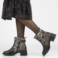 Leather ankle boots Laura Vita corineo 31 black