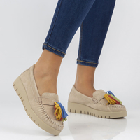 Leather shoes Filippo DP3535/22 BE beige