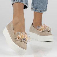 Leather shoes Filippo DP4520/23 BE beige