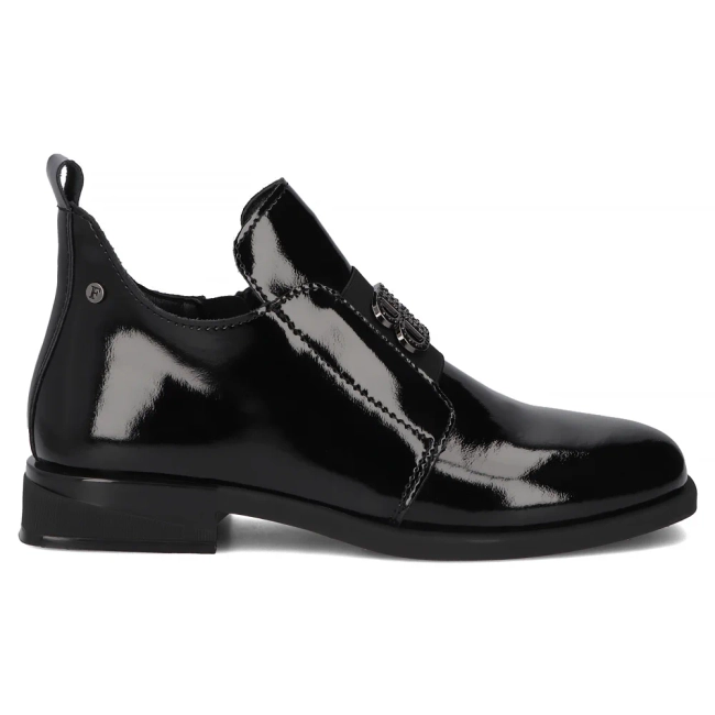 Leather ankle boots Filippo DBT4763/26 BK black