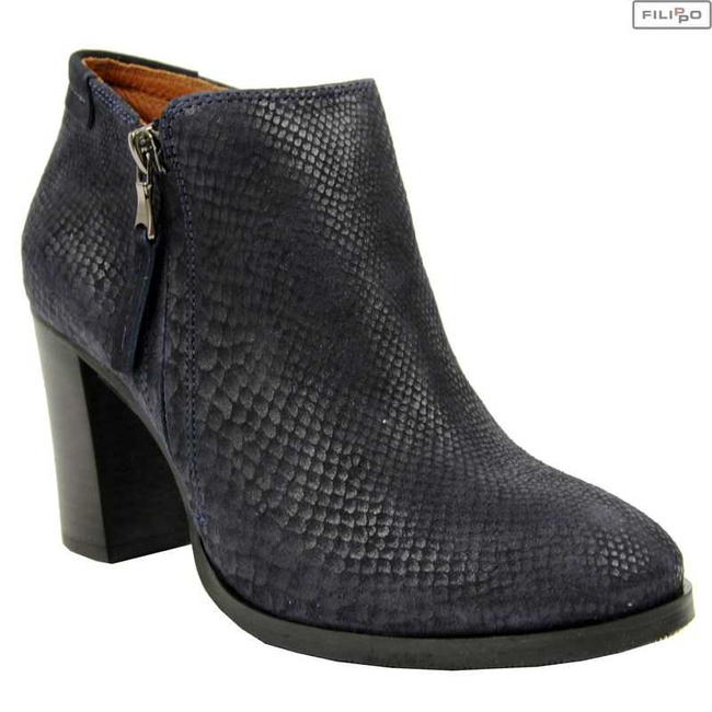 Ankle boots NESSI 715/n navy blue 8021394