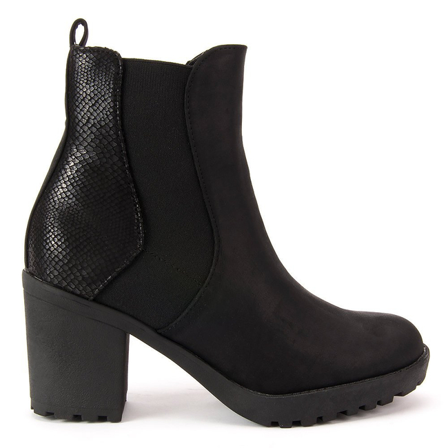 Ankle boots Filippo DBT 315/17 BK Black