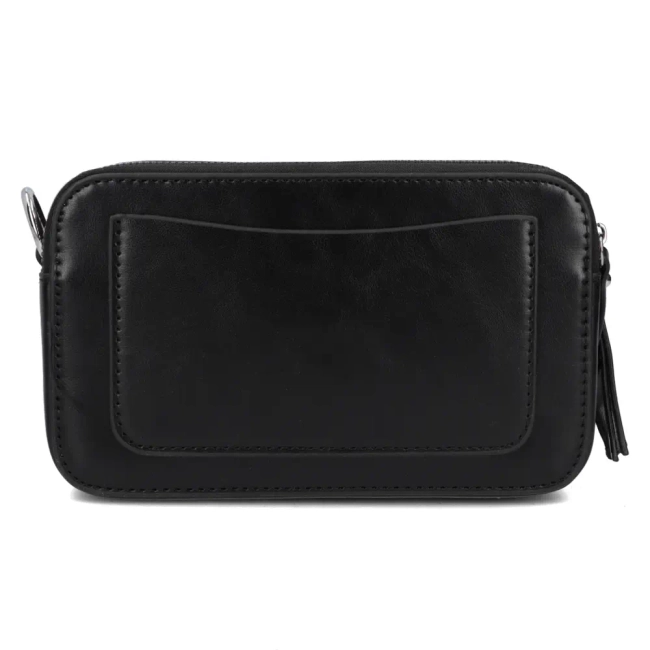 Black shoulderbag modern courier