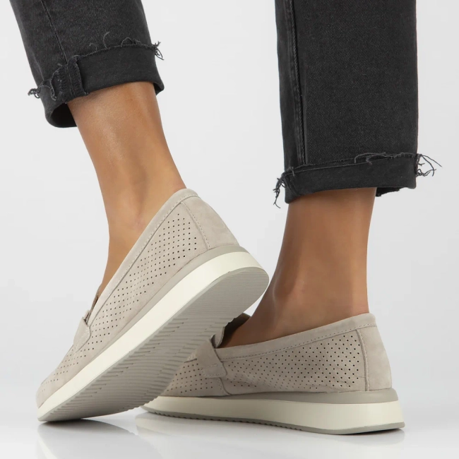 Leather shoes Filippo DP6137/24 BE beige