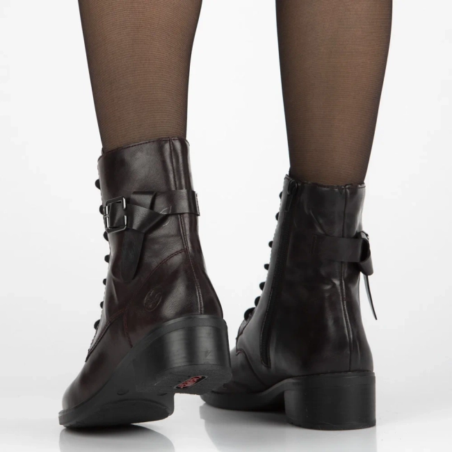 Ankle Boots Rieker 75431-35 burgundy