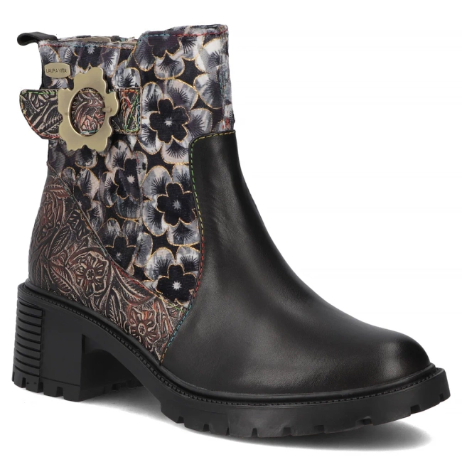 Leather ankle boots Laura Vita corineo 31 black