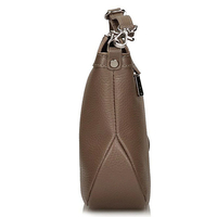 Handbag Toscanio Leather Messenger Bag C238 beige