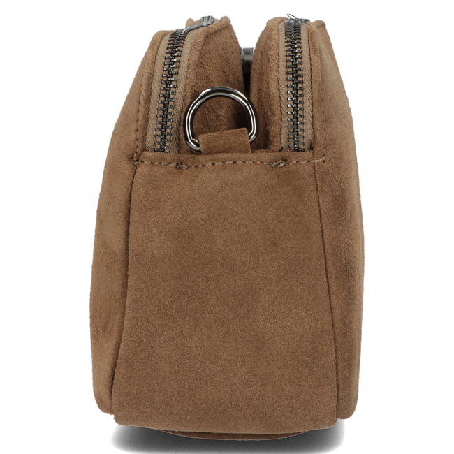 Handbag Toscanio Suede messenger bag A258 beige