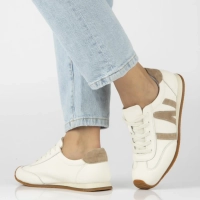 Skórzane sneakersy Filippo DP7963/26 WH białe