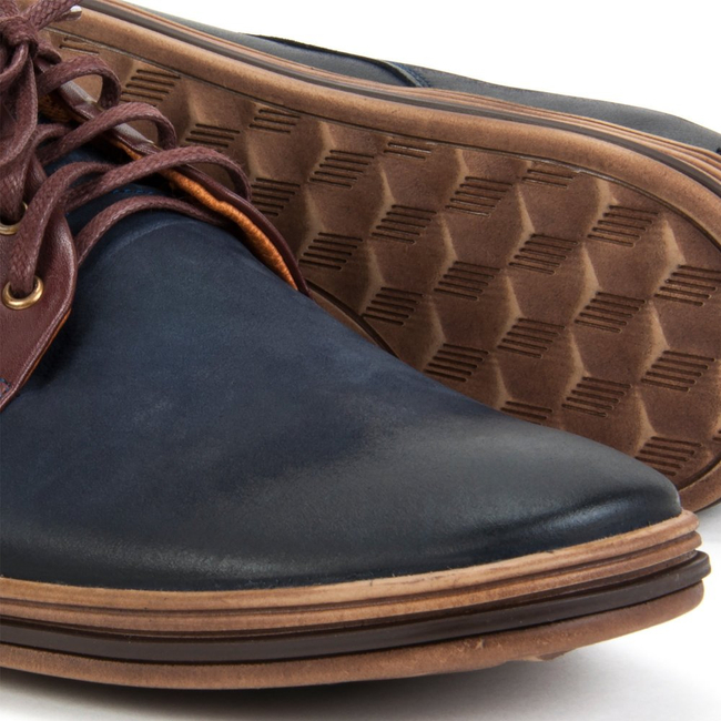 Shoes NIKOPOL 1554 GRANAT NUBUK 8024796