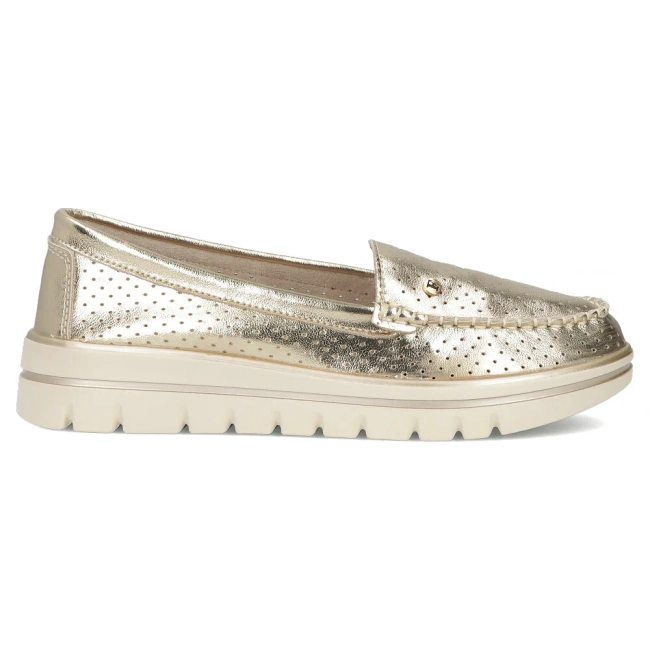 Leather loafers Filippo DP7006/25 GO gold