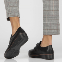 Leather shoes Filippo DP4137/22 BK black