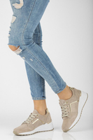 Skórzane sneakersy Filippo DP2003/21 BE beżowe