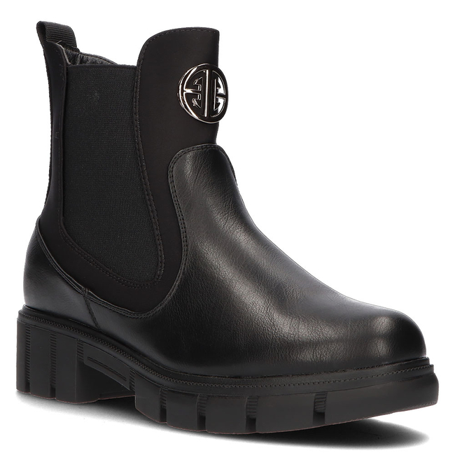 Botki typu workery Filippo DBT3050/21 BK czarne