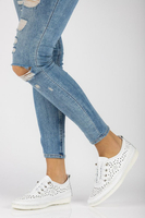 Leather shoes Filippo DP2135/22 WH white