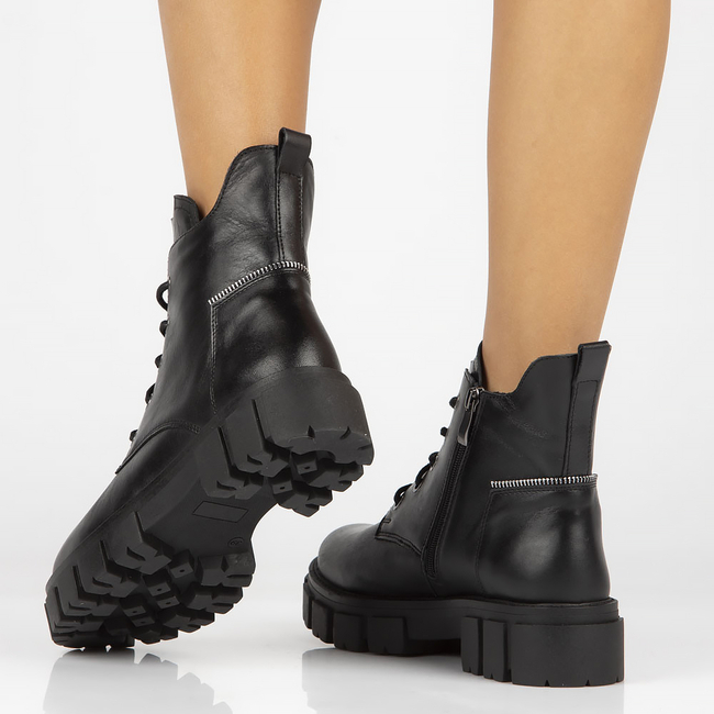 Leather boots Filippo 572 black