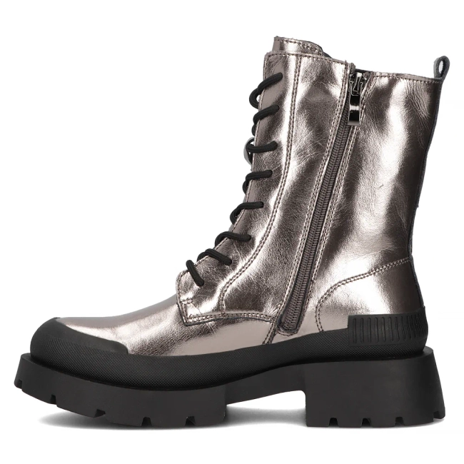 Leather boots Filippo DBT6482/24 GN gun metal
