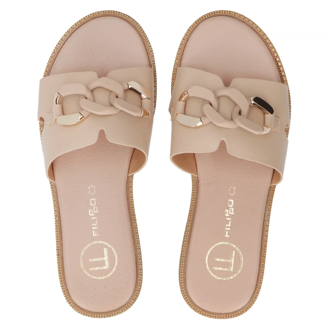 Slippers Filippo DK6218/24 BE beige