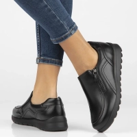 Leather shoes Filippo DP6631/24 BK black