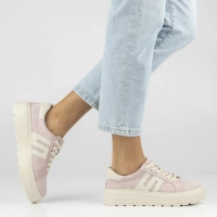 Leather sneakers Filippo DP7515/26 PI pink