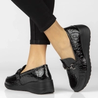 Leather shoes Filippo DP8101/26 BK black