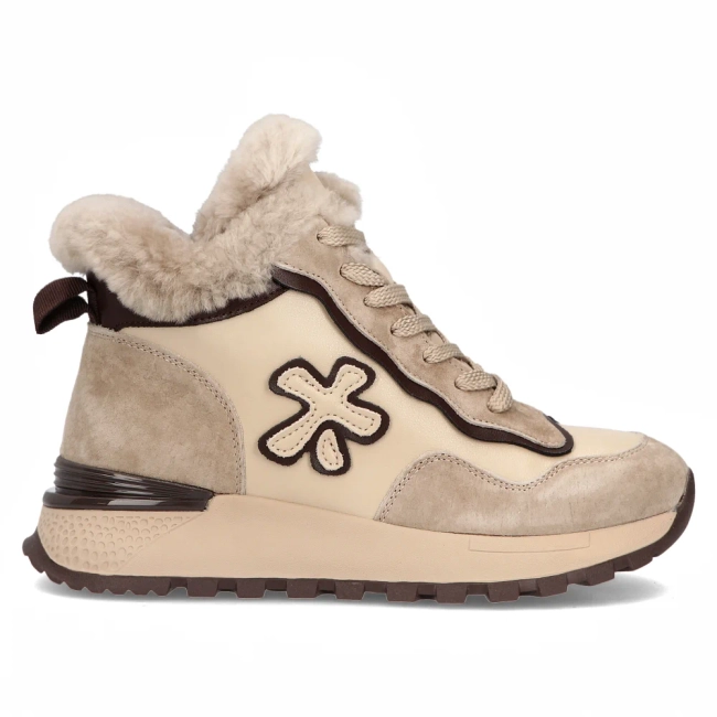 Leather ankle boots Filippo DBT6522/24 BE beige