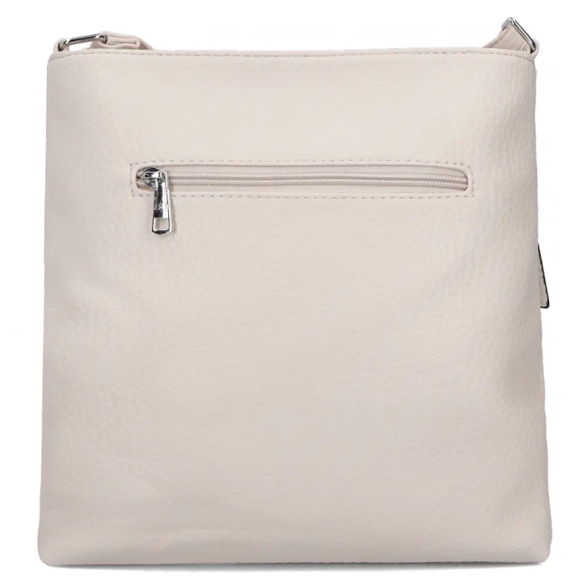 Messenger bag dark beige classic