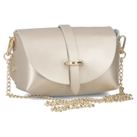 Handbag Toscanio Leather A32 gold