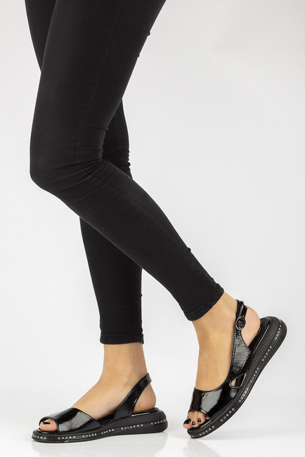 Wedge sandal Filippo DS2322/21 BK black