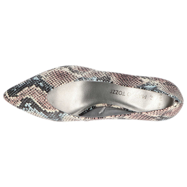 Czółenka Marco Tozzi 2-22402-34 878 Sky Multi Structure