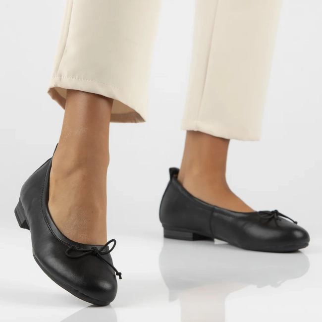 Leather shoes Filippo DP6249/24 BK black