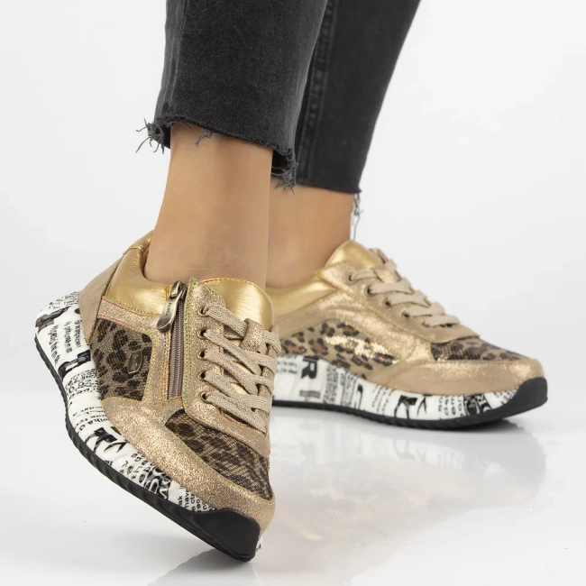 Leather shoes Laura Vita burton 11 beige