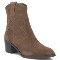 Leather cowboy boots Filippo DBT8043/26 BR brown