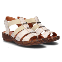 Leather sandals Artiker 46C2374 beige
