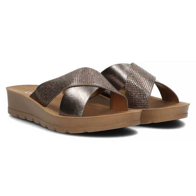 Slippers Filippo DK3611/22 GN gunmetal