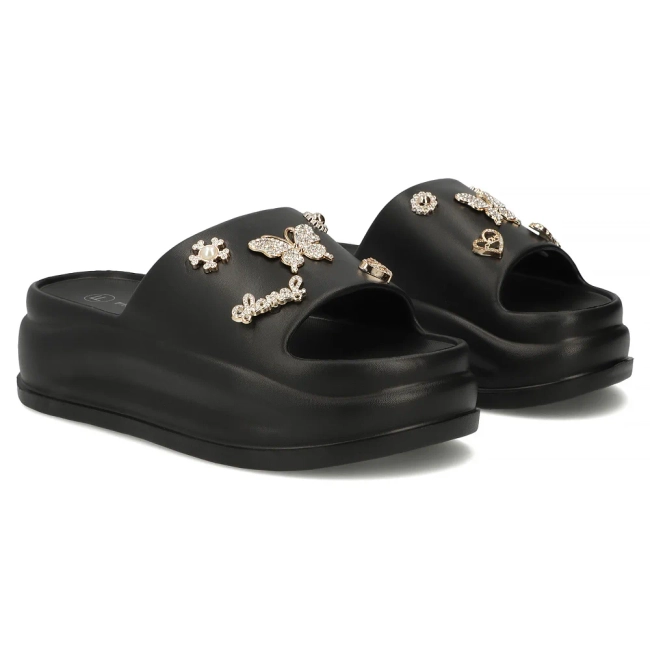 Slippers Filippo DK7913/26 BK black